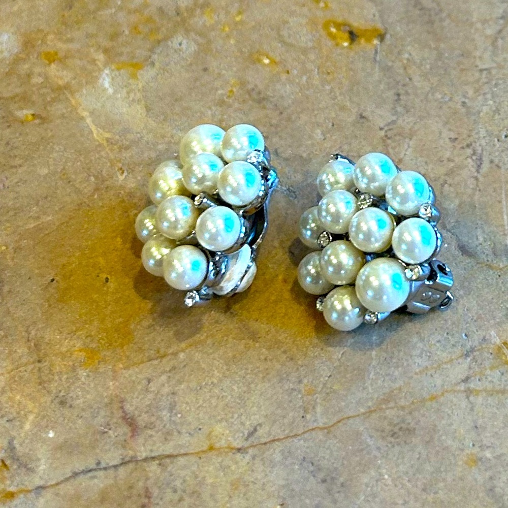 Faux Pear earrings